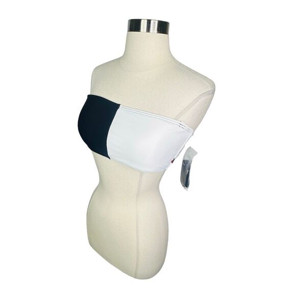 Tommy Hilfiger Color Block Bandeau Bikini Top - Size Large - Picture 4 of 6